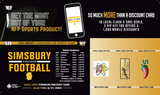 Simsbury Trojans Football Premium Discount Card 2023