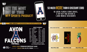 Avon Falcons Football Premium Discount Card 2023