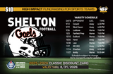 Shelton Gaels Football Classic Discount Card 2025