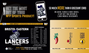 Bristol Eastern Lancers Football Premium Discount Card 2025