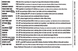 Ansonia Chargers Football Classic Discount Card 2025