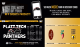 Platt Tech Panthers Football Premium Discount Card 2025