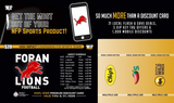 Foran Lions Football Premium Discount Card 2025