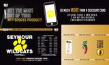 Seymour Wildcats Football Premium Discount Card 2026